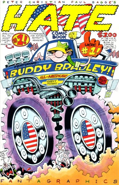 Peter Bagge Hate Comics #1