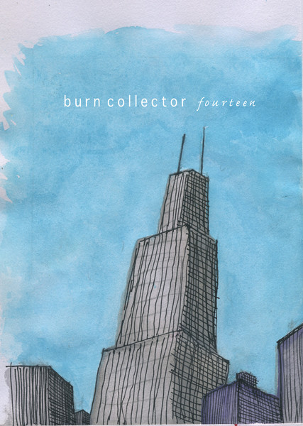 Burn Collector #14 zine cover