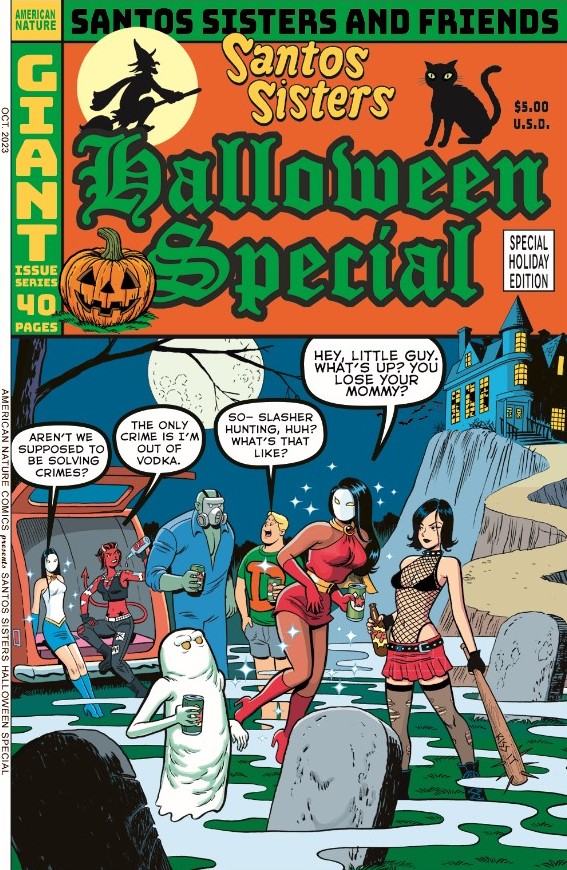 Santos Sisters Halloween Special comics cover