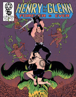 Henry and Glen Forever 2 comic cover