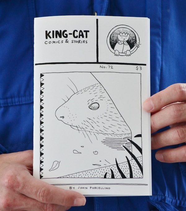 King-Cat comic no. 72 cover by John Porcellino