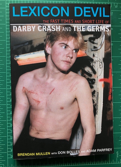 Darby Crash Biography book cover 