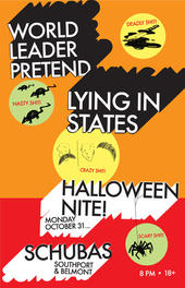 Lying in States show flyer