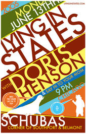 Lying in States show flyer