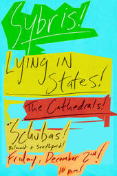 Lying in States show flyer