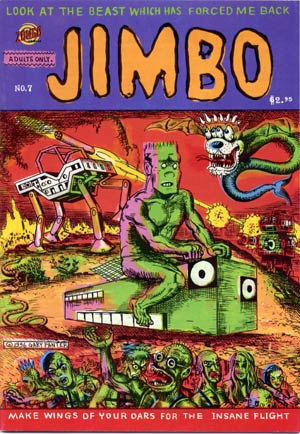 Jimbo number 7 cover by Gary Panter