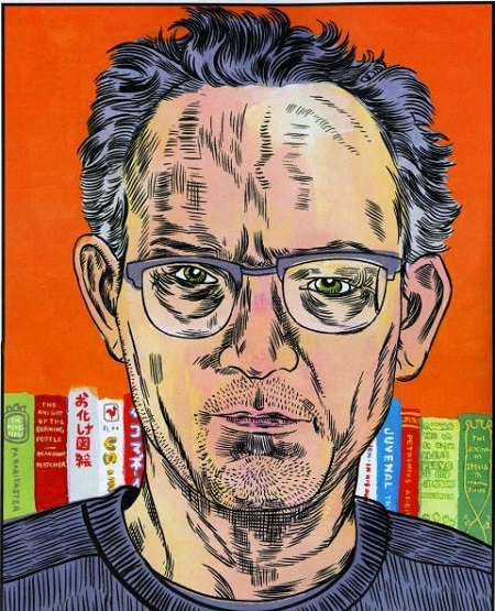 Gary Panter self-portrait