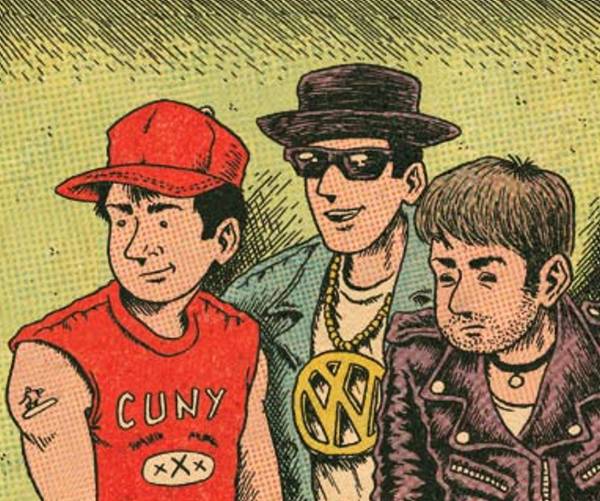 Ed Piskor Beastie Boys drawing