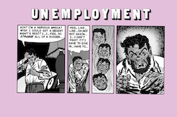 Unemployment zine cover