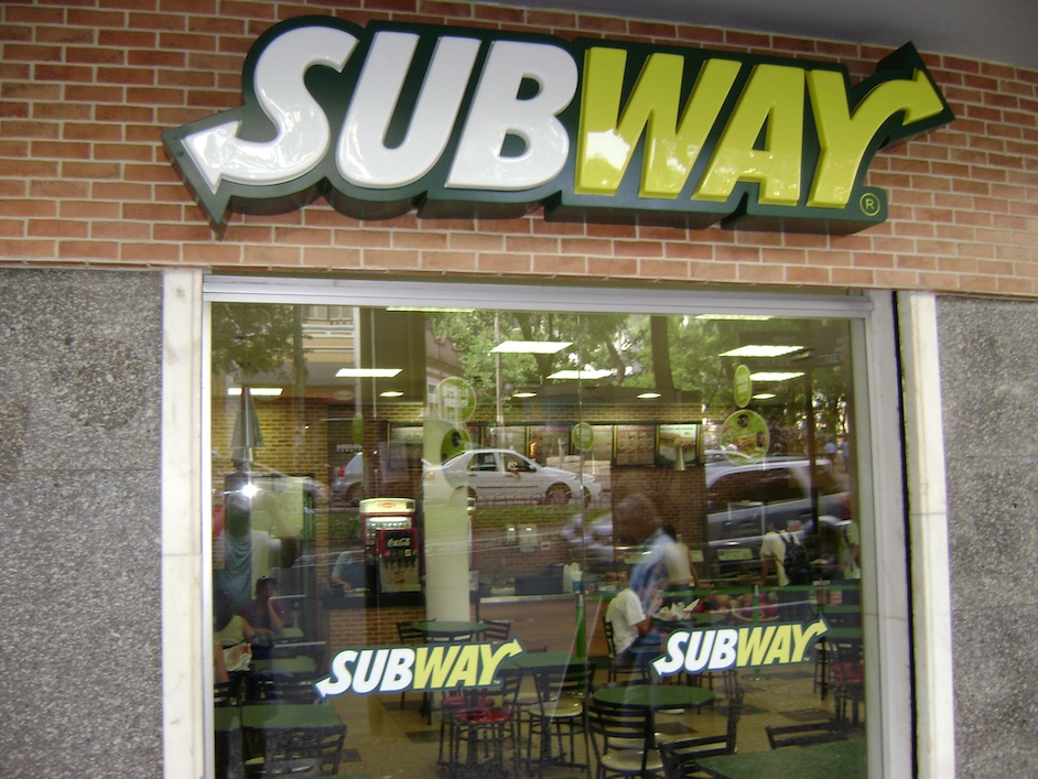 Subway restaurant